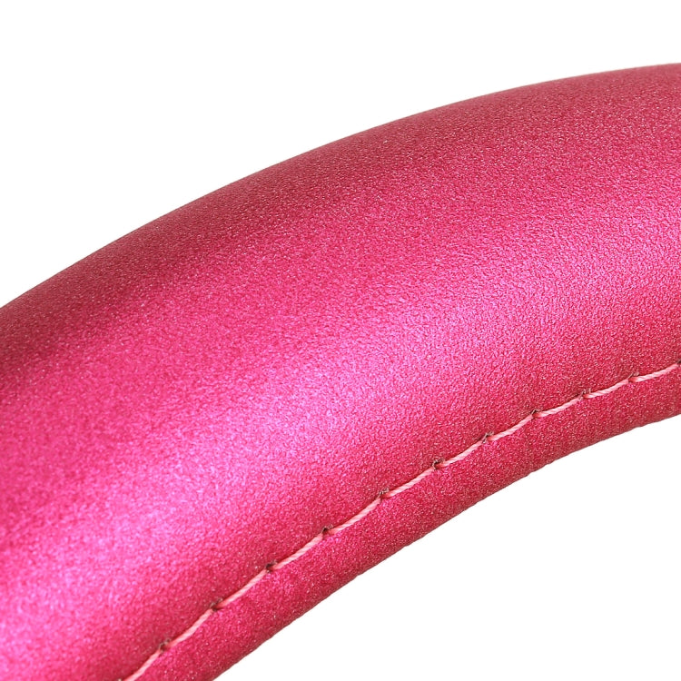 Universal Car Plating Leather Steering Wheel Cover, Diameter: 38cm
