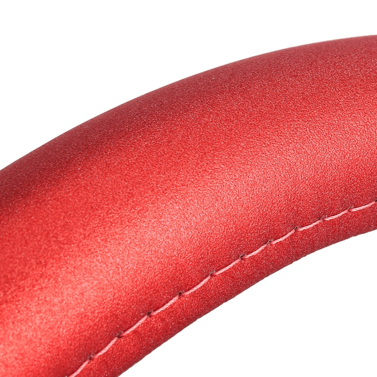 Universal Car Plating Leather Steering Wheel Cover, Diameter: 38cm