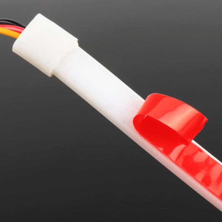 2 PCS 30cm DC12V 3.2W Ultra-thin Car Auto Double Colors Turn Lights / Running Lights (Turn Lights: Yellow Light; Running Lights: White Light)