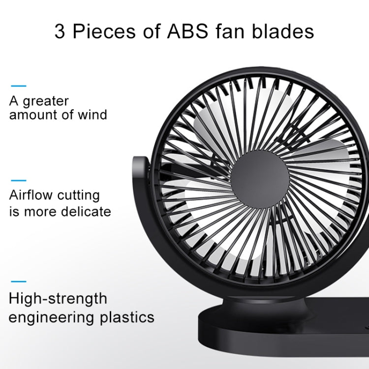 Multi-function Office Car Big Wind Force Mute Electric Fan