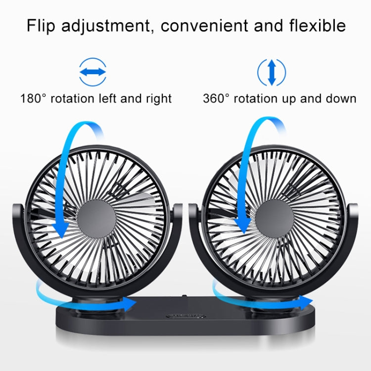 Multi-function Office Car Big Wind Force Mute Electric Fan