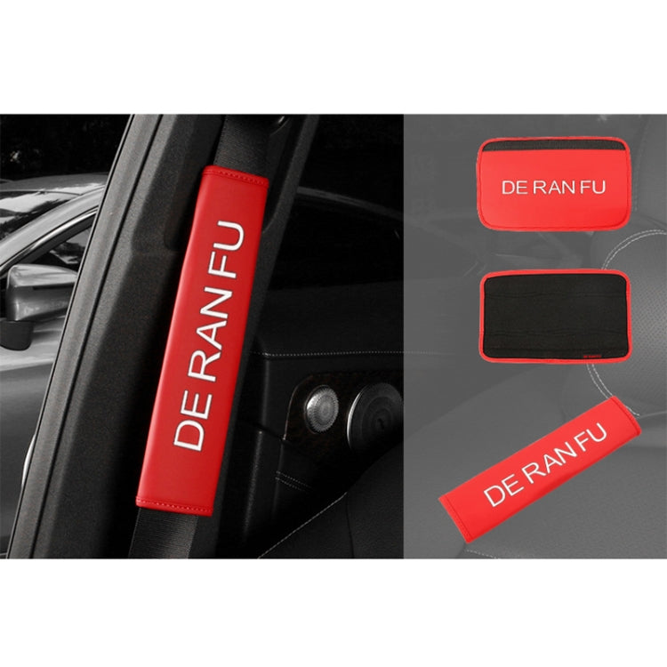 DERANFU Car Safety Cover Strap Seat Belt Shoulder Protector