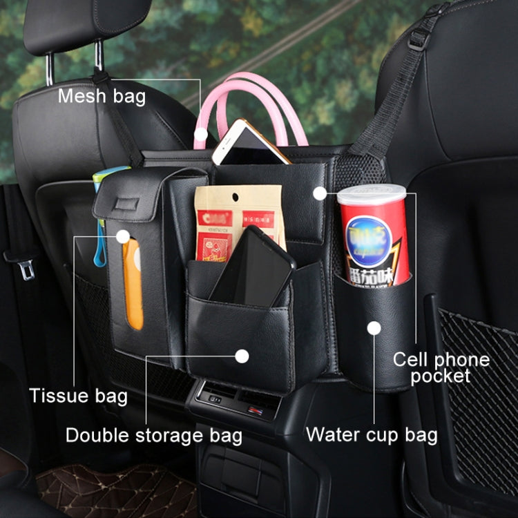 DERANFU Multi-function Car Seat Middle Pocket Storage Bag