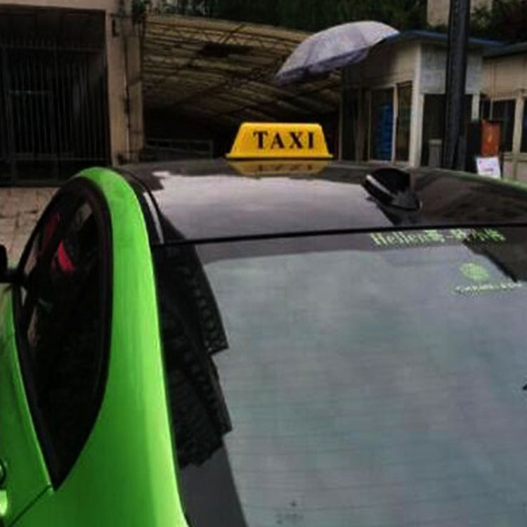TAXI Bright Top Board Roof Sign Light Indicator Cab Lamp Yellow 12V(Yellow Light)