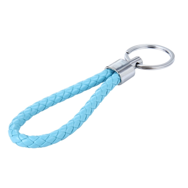 Car Key Ring Holder With Leather Strip