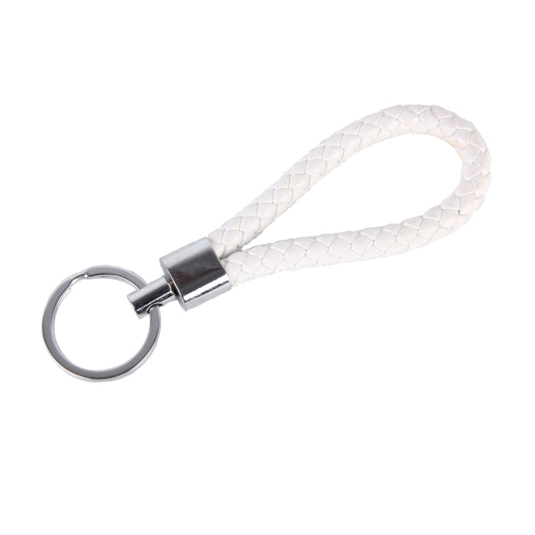Car Key Ring Holder With Leather Strip