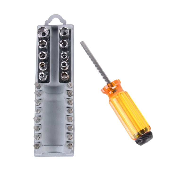 Professional Portable Opening Tool Compact Screwdriver Kit Set with Tweezers & Extension Shaft for Precise Repair or Maintenance