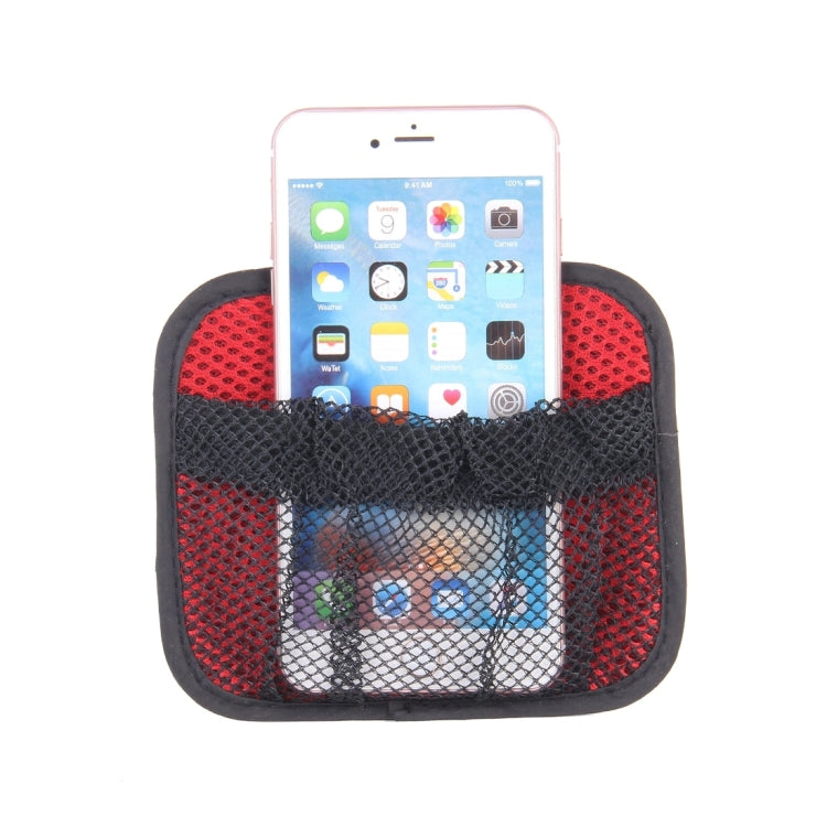 RUNDONG R-1031B Universal Car Trunk Elastic Storage Mesh Net Hammock Cargo Vehicle Organizer for Cell Phone Wallet