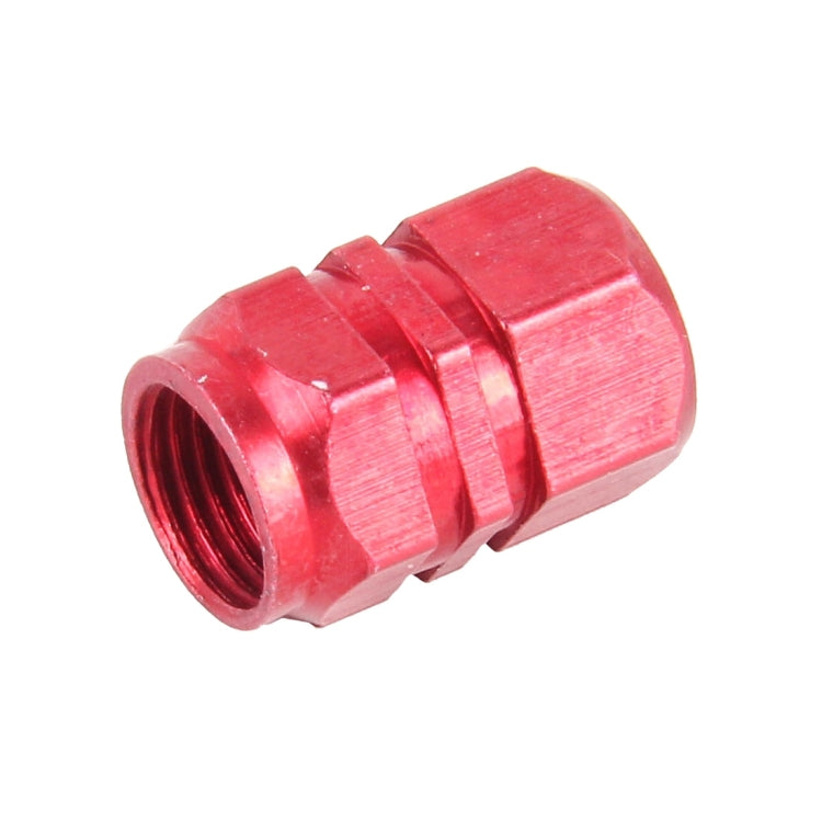 4PCS SA Metal Plated Hexagon Shape Universal Tire Valve Stem Cap