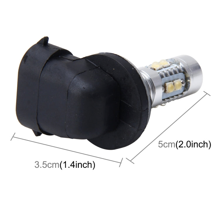 881 50W 350LM 6000K Car Fog Lights with 10 SMD-2828 LED Lamps, DC 12V(White Light)
