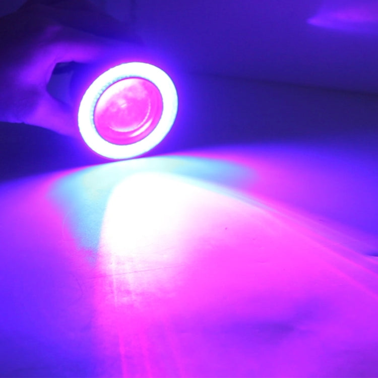 2 PCS Universal 3Inch LED Fog Angel Eyes R500 High Intensity LED Lamps Car Fog Light Halo Angel Eyes Rings Fog Lamp IP65 Waterproof 900LM 10W 6000K Car Fog Lights with Remote Control, DC 12V