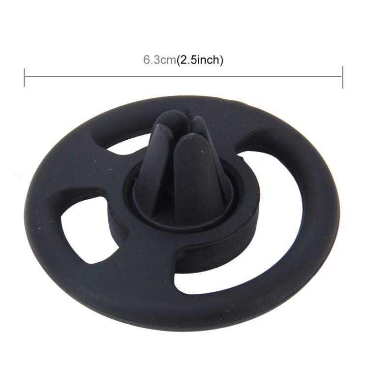 Steering Wheel Shape Car Phone Holder Mobile Phone Holder, For iPhone, Galaxy, Huawei, Xiaomi, Sony, LG, HTC, Google and other Smartphones