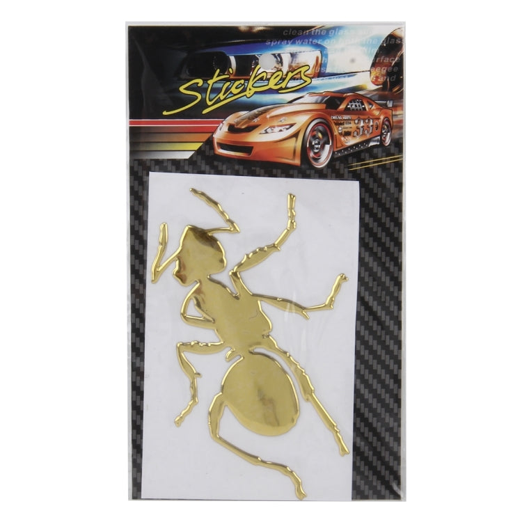 Ant Shape Car Plastic Decorative Sticker, Size: 12.3 x 8cm