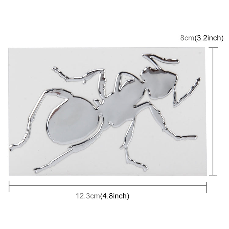 Ant Shape Car Plastic Decorative Sticker, Size: 12.3 x 8cm