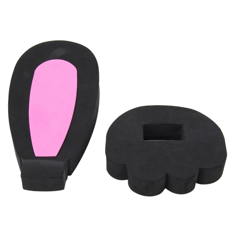 2 PCS Rabbit Ears Shape Car Plastic Decorative Sticker