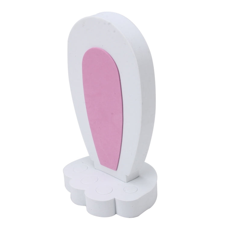 2 PCS Rabbit Ears Shape Car Plastic Decorative Sticker