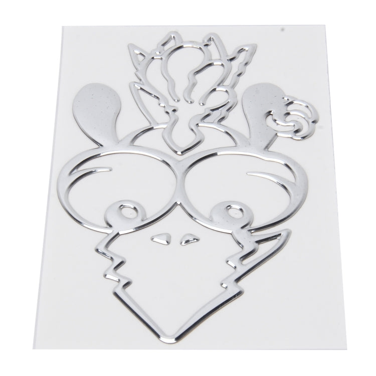 Elf Shape Car Plastic Decorative Sticker,Size: 8 x 12.5 cm