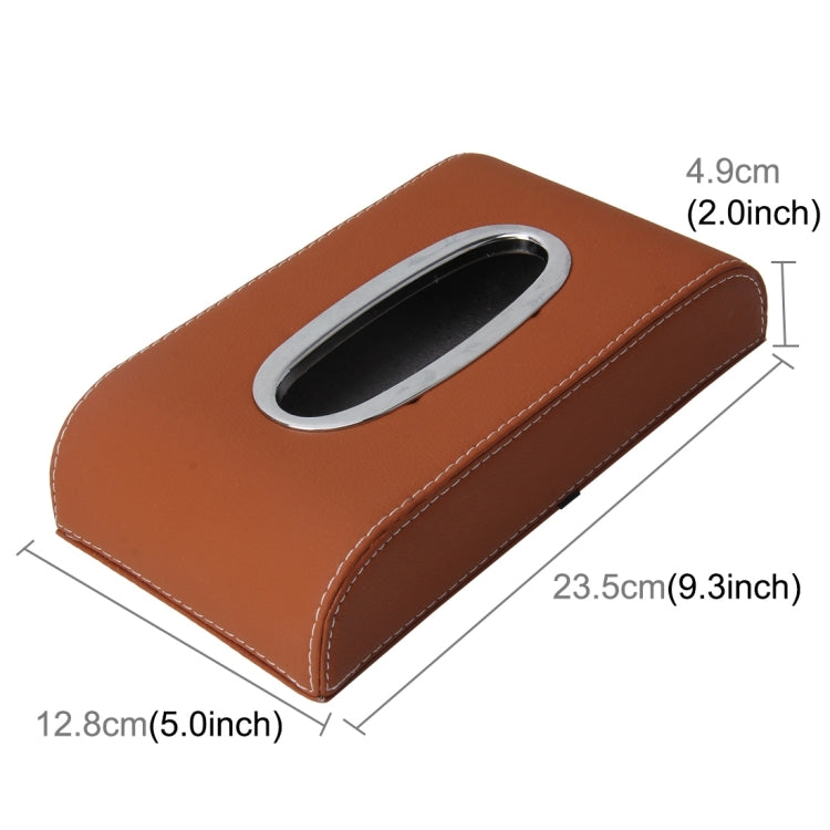 Universal Home Office Hotel Car Facial Tissue Box Case Holder Tissue Box Paper Napkin Bag (Not Include Napkin)