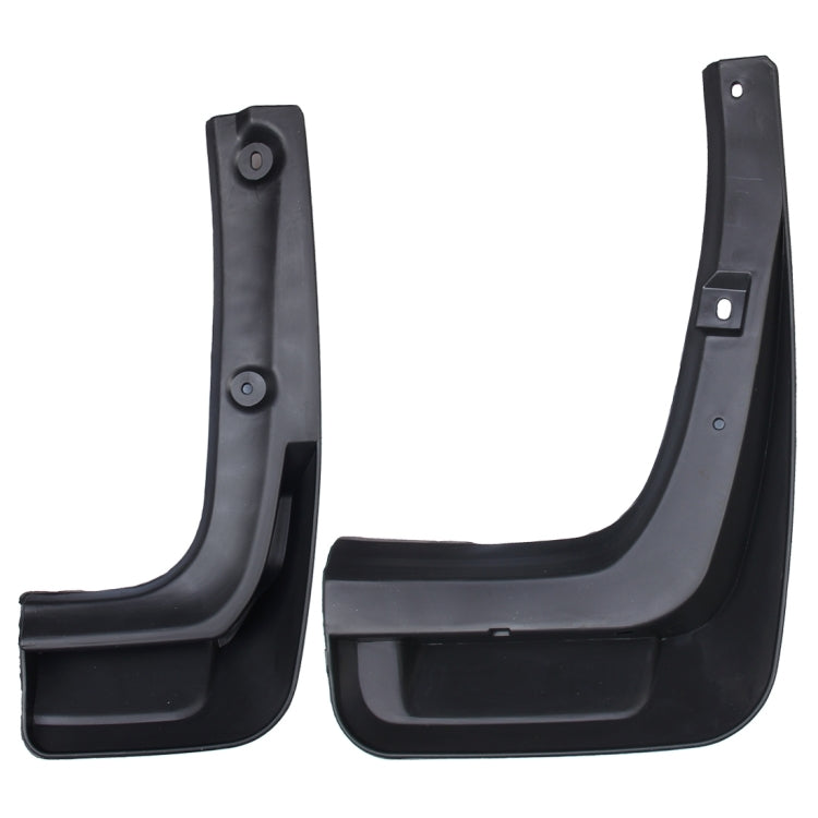 4 PCS Car Auto Semi-Rigid PVC Splash Flaps Mudguards Fender Guard for Toyota 2015 Version Highlander