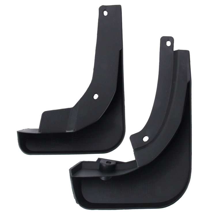 4 PCS Car Auto Semi-Rigid PVC Splash Flaps Mudguards Fender Guard for Volkswagen 2016 Version Bora