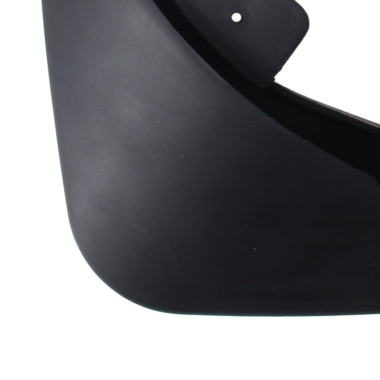 4 PCS Car Auto Semi-Rigid PVC Splash Flaps Mudguards Fender Guard for Audi A4L 2009