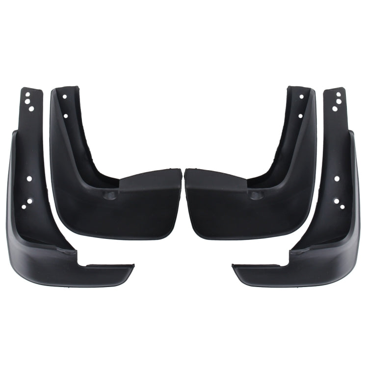 4 PCS Car Auto Semi-Rigid PVC Splash Flaps Mudguards Fender Guard for Toyota Corolla / BYD G3 / BYD F3