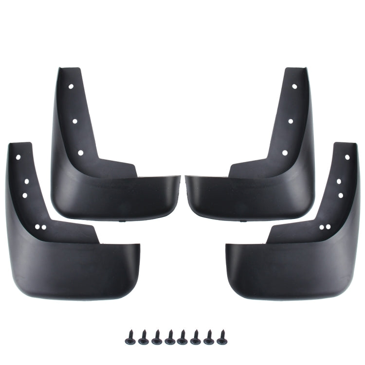 4 PCS Car Auto Semi-Rigid PVC Splash Flaps Mudguards Fender Guard for Toyota Camry2.4 2003 Version / Camry