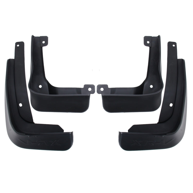 4 PCS Car Auto Semi-Rigid PVC Splash Flaps Mudguards Fender Guard for Honda XRV