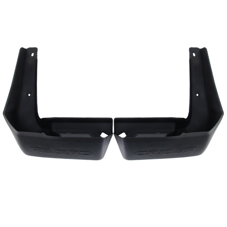 2 PCS Car Auto Semi-Rigid PVC Splash Flaps Mudguards Fender Guard for Honda Crider
