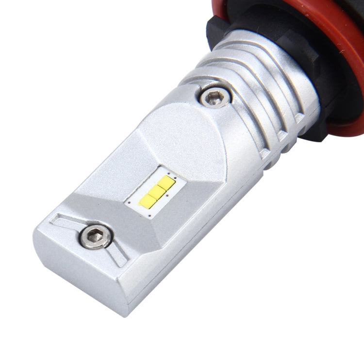 H8/H11 60W 900 LM 6000K Car Fog Lights with 6 CSP Lamps, DC 12V (White Light)