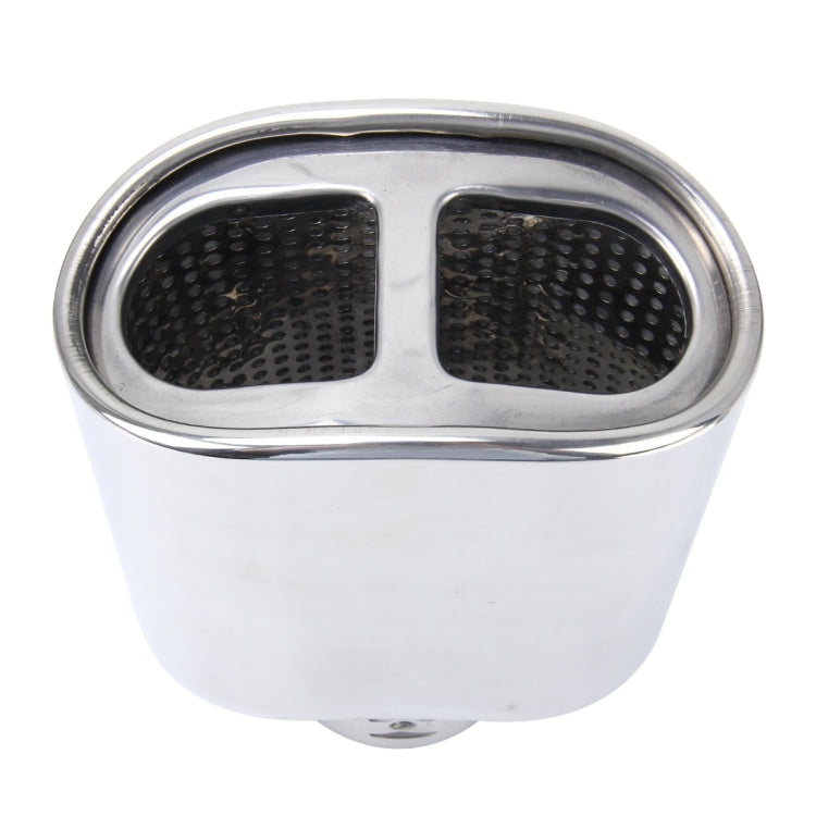 6047 Car Automobile Exhaust Pipe Muffler Modification Stainless Steel Tail Pipes (Inner Diameter 65×60mm)