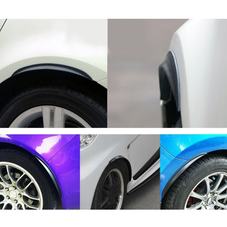 2 PCS Car Auto Rubber Fender Guard Protection Strip Scratch Protector Sticker, Size: 34*2cm
