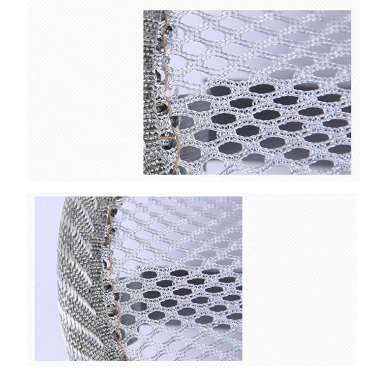 Universal Summer Ice Silk Mesh Breathable Cool Massage Head Mat with Maple Wooden Bead for Car Family Office