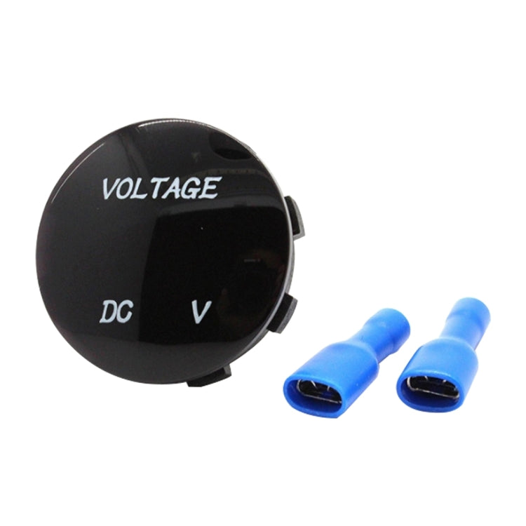 Universal Digital Display Waterproof LED Voltage Meter for DC 12V-24V Car Motorcycle Truck