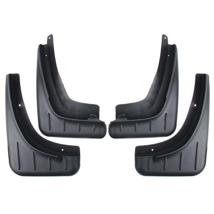 4 PCS Car Auto Semi-Rigid PVC Splash Flaps Mudguards Fender Guard for Porsche Macan 2011