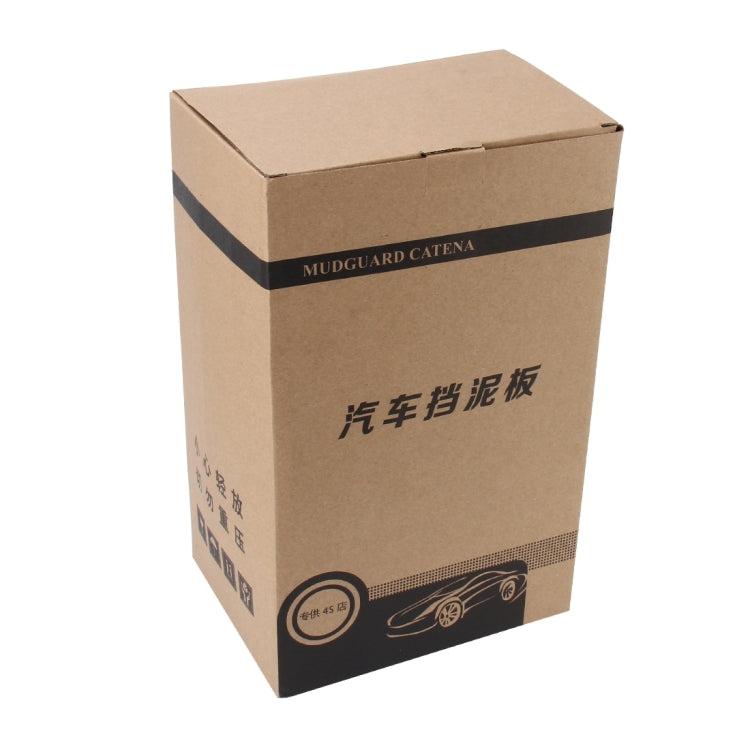 4 PCS Car Auto Semi-Rigid PVC Splash Flaps Mudguards Fender Guard for Toyota RAV4-2.4 2009 Version