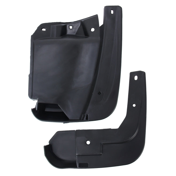 4 PCS Car Auto Semi-Rigid PVC Splash Flaps Mudguards Fender Guard for Honda Civic 2012 Version