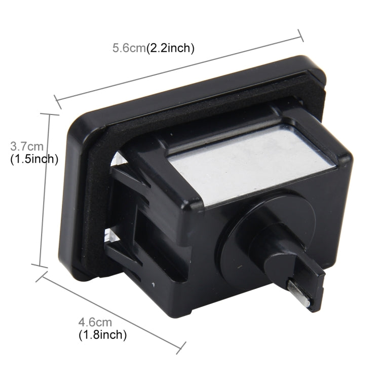 2 PCS License Plate Light with 18 SMD-3528 Lamps for Mercedes-Benz GLK X204 ,2W 120LM, DC12V (White Light)