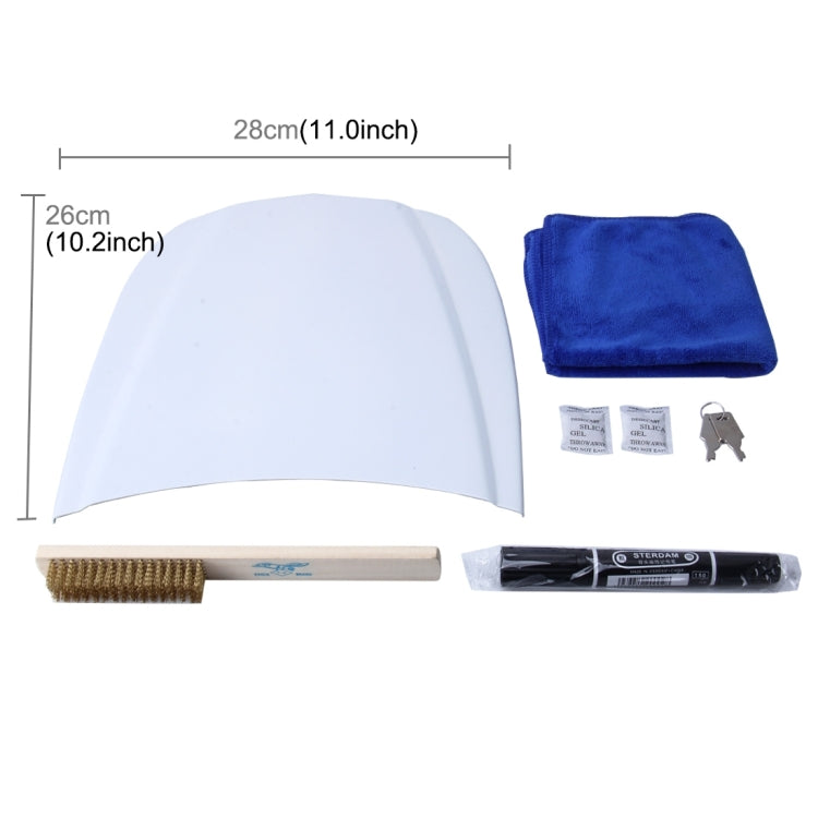 Car Auto Vinyl Film Wrapping Display Hood Model Tool Suitcase for Car Sticker Application Showing