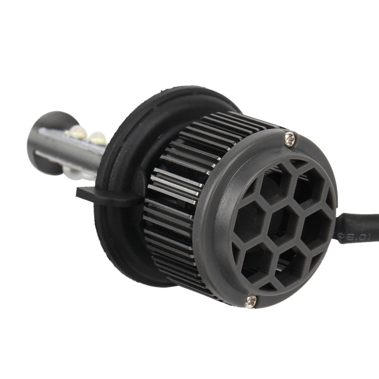 2 PCS K7 H13 30W 3600 LM 6000K Waterproof IP68 Car Headlight with 2 CREE Lamps, DC 9-36V(White Light)