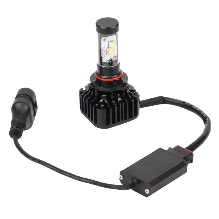 2 PCS K8 9005 40W 4000 LM 6000K Car Headlight with 4 CREE Lamps, DC 9-36V(White Light)