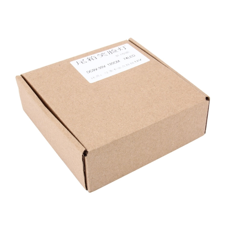 1.2m Car Auto Waterproof Universal Rear Colorful Flowing Light Tail Box Lights Red Light Brake Light Yellow Light Turn Signal Light LED Lamp Strip Tail Decoration, DC 9-30V