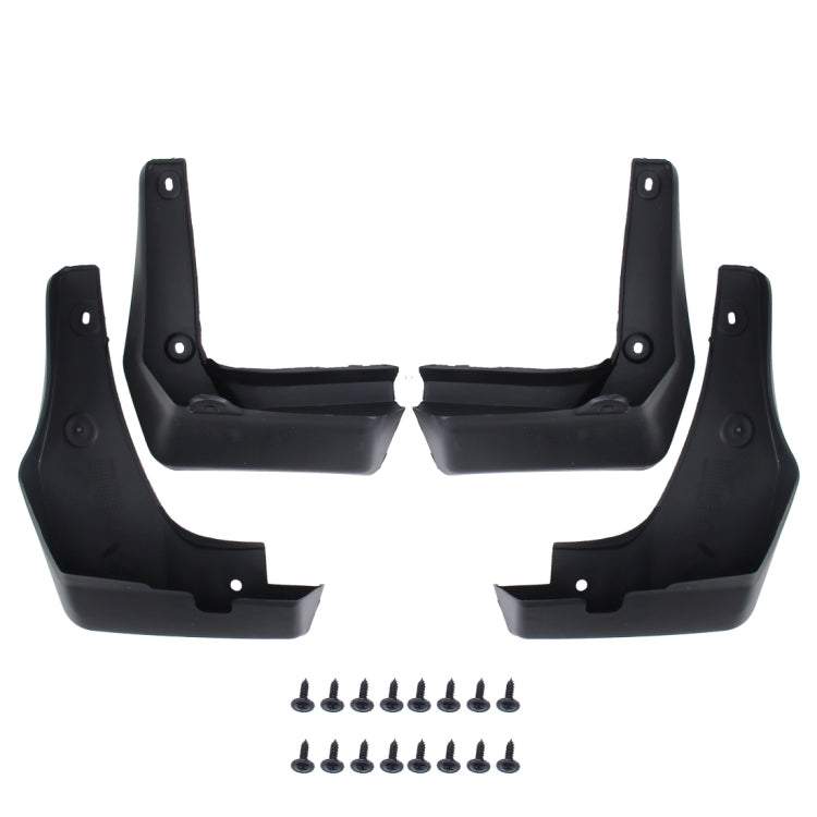 4 PCS Car Auto Semi-Rigid PVC Splash Flaps Mudguards Fender Guard for Honda GIENIA