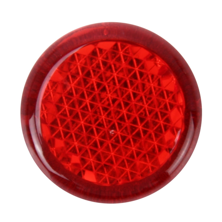 12 PCS Car Door Rustproof Warning Reflective Sign Decorative Nut Protector Cover, Diameter: 2cm