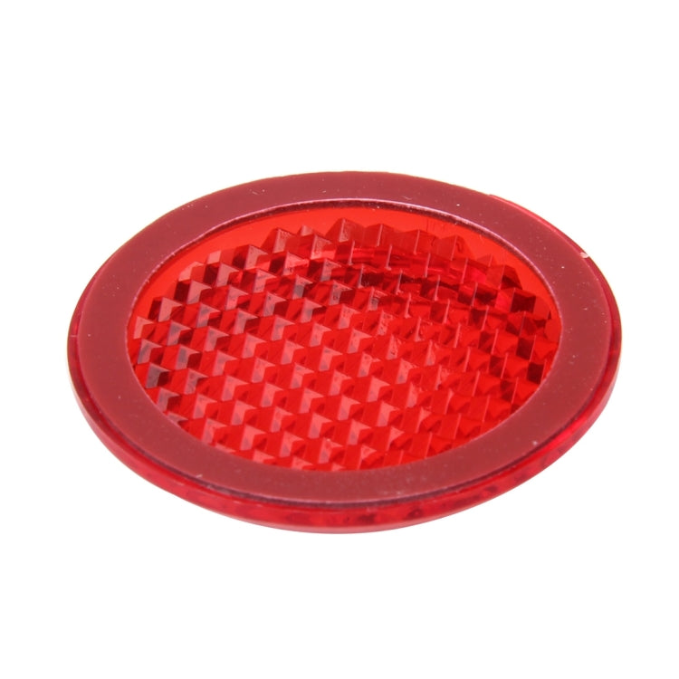 4 PCS Car Door Rustproof Warning Reflective Sign Decorative Nut Protector Cover, Diameter: 3cm