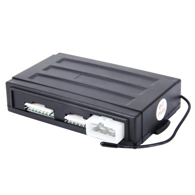 Car Safty Warning Alarm System Engine Push Start/Stop Button with Two Remote Controls, DC 12V