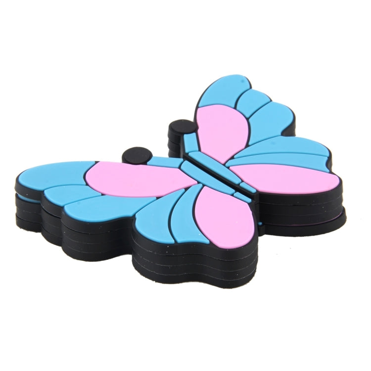 8 PCS Butterfly Shape Cartoon Style PVC Car Auto Protection Anti-scratch Door Guard Decorative Sticker