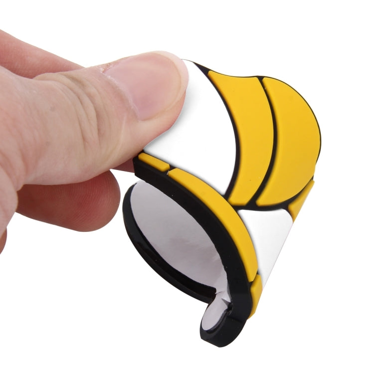 8 PCS Butterfly Shape Cartoon Style PVC Car Auto Protection Anti-scratch Door Guard Decorative Sticker