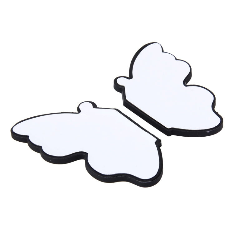 8 PCS Butterfly Shape Cartoon Style PVC Car Auto Protection Anti-scratch Door Guard Decorative Sticker