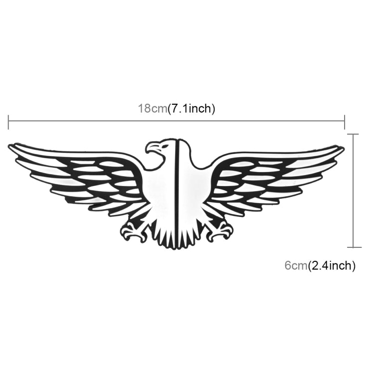 8 PCS Hawk Shape Cartoon Style PVC Car Auto Protection Anti-scratch Door Guard Decorative Sticker